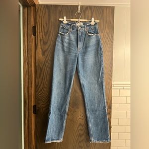 Abercrombie & Fitch Blue Straight Leg Jeans